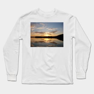 Cold Morning Sunrise Long Sleeve T-Shirt